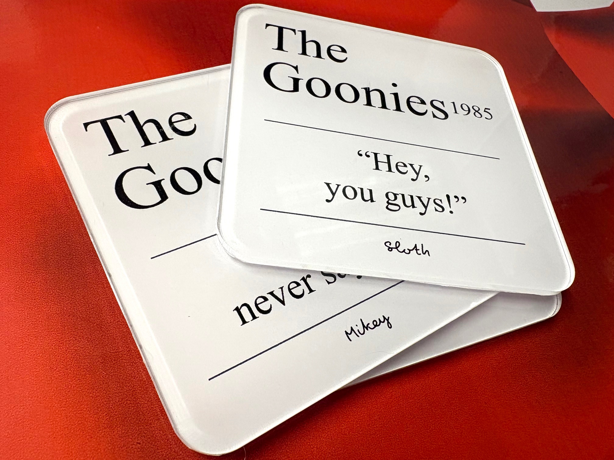 The Shining Quote acrylic Coasters