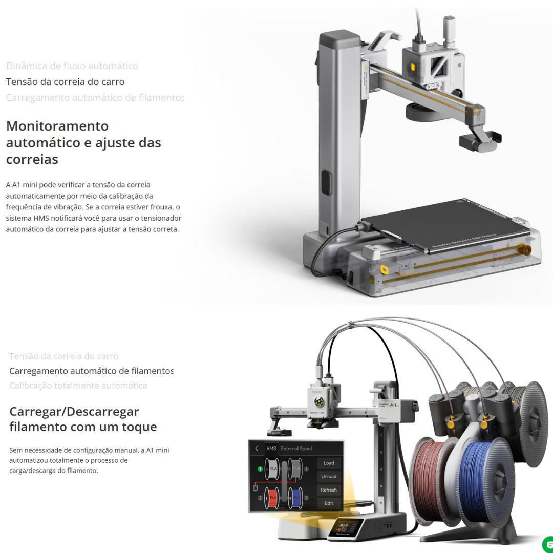 Impressora Bambu Lab A1 Mini