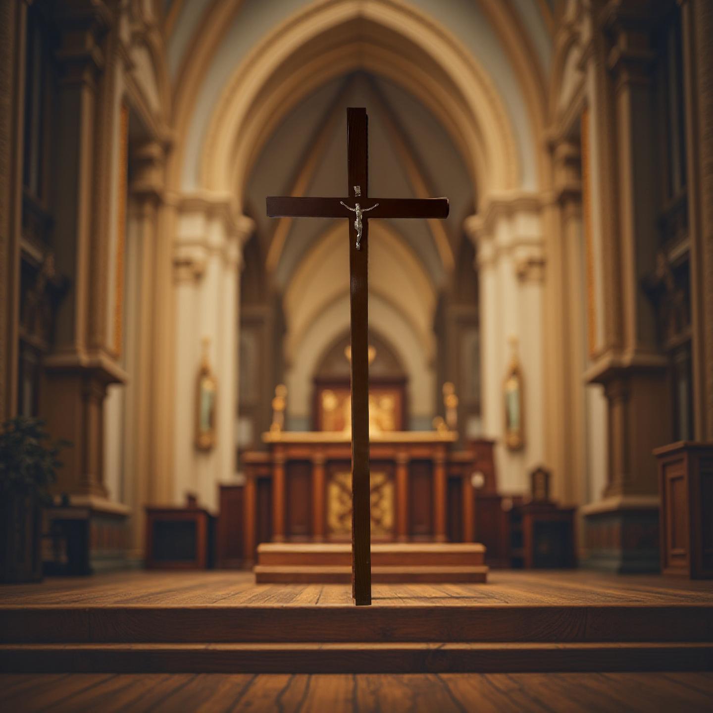 Laikinas paminklas medinis kryžius