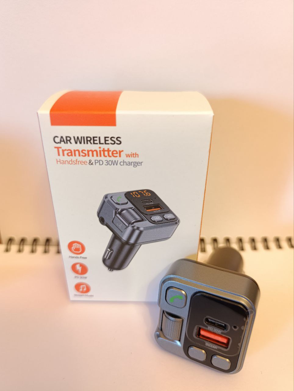 Bluetooth FM-трансмітер T16