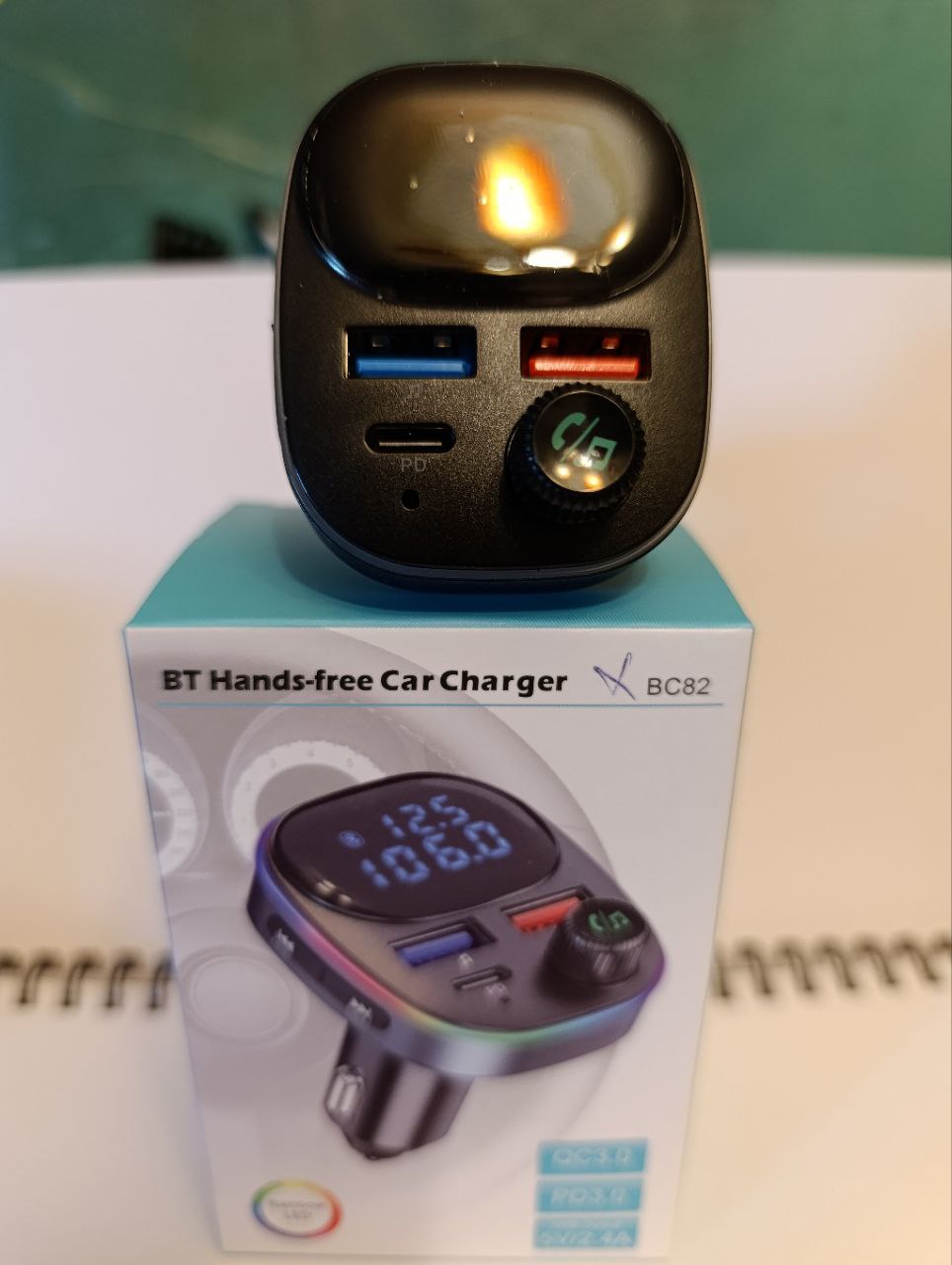 Bluetooth FM-трансмітер BC82