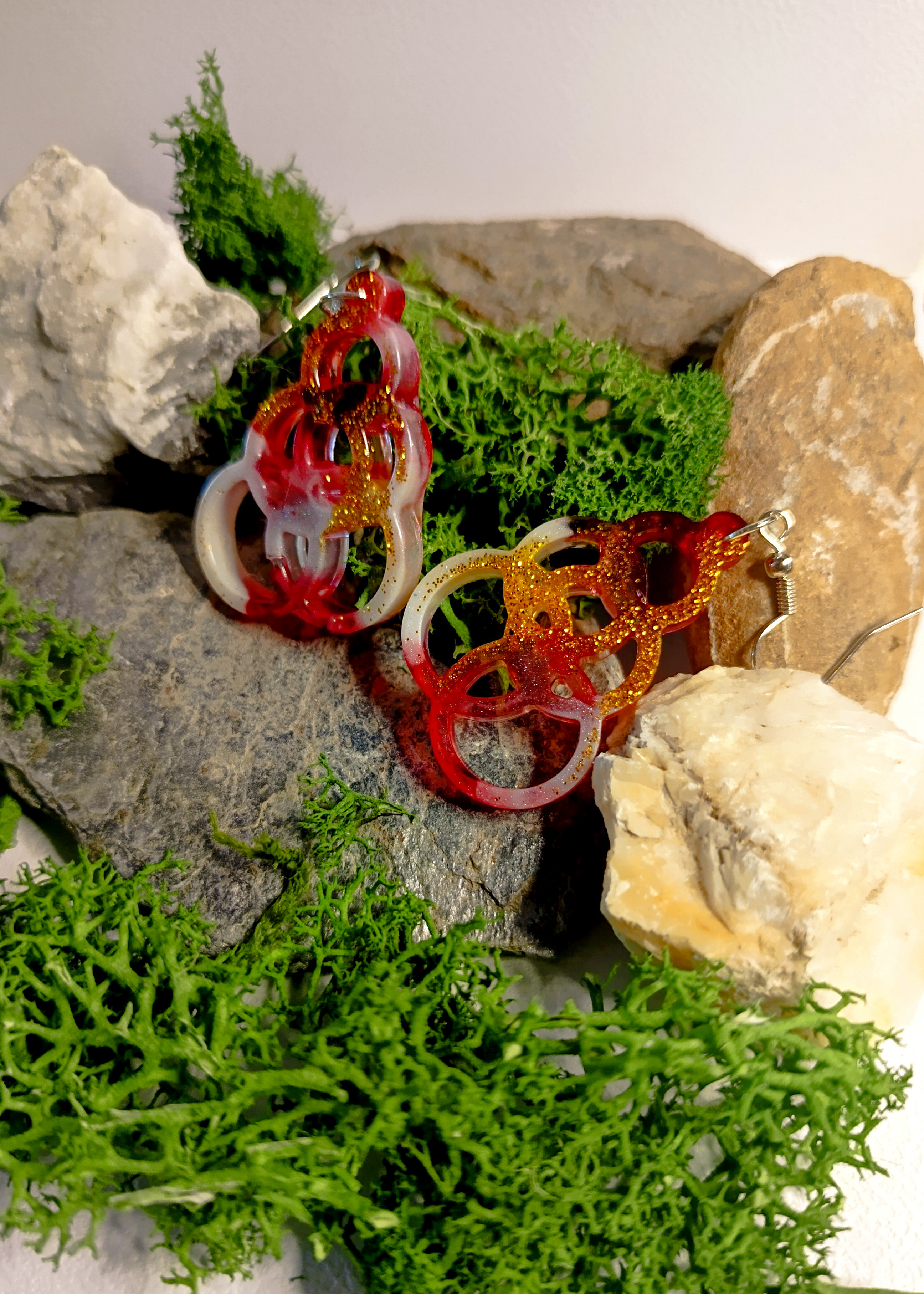 Boucles d'oreilles artisanales