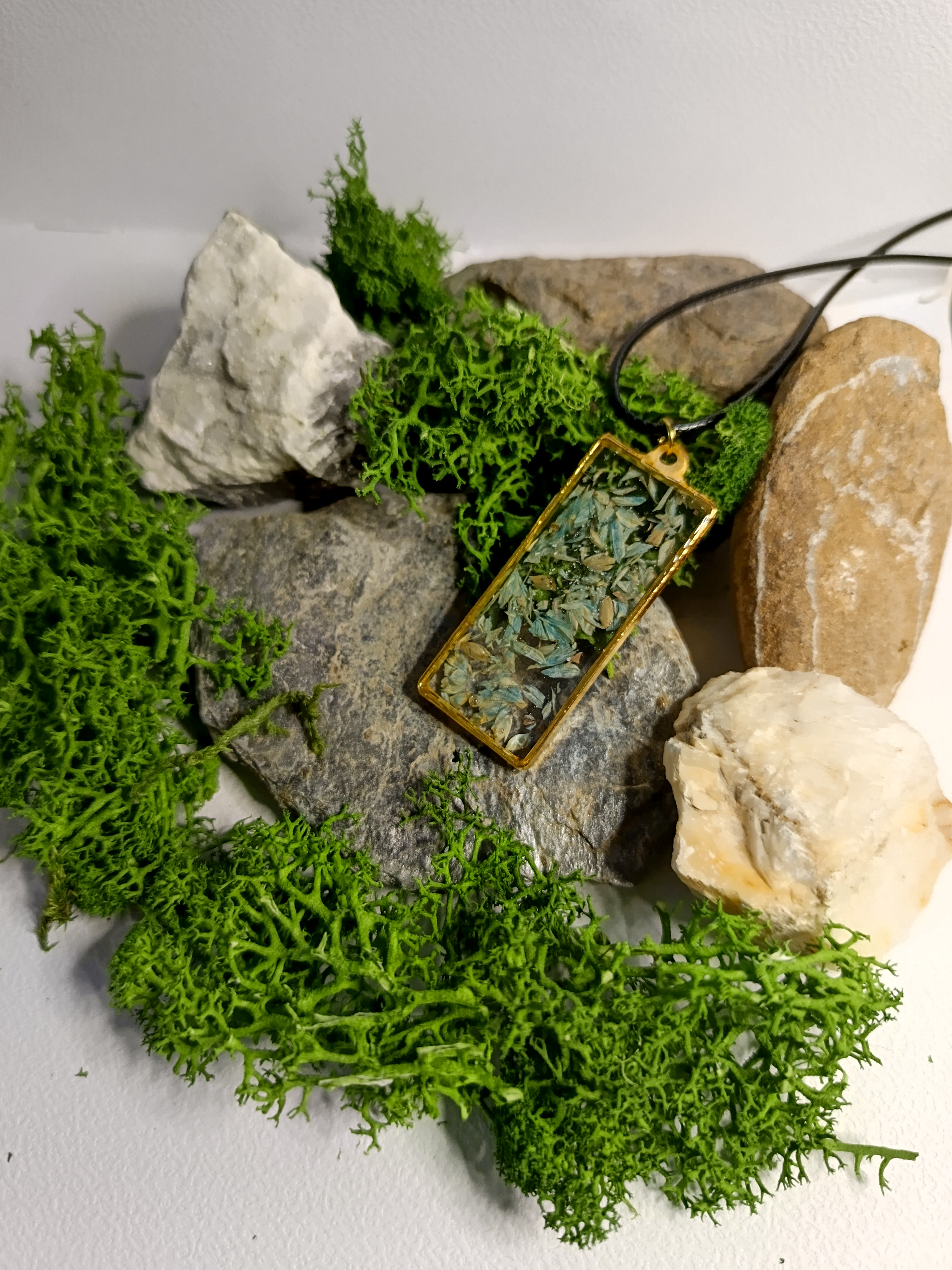 Collier pendentif artisanal