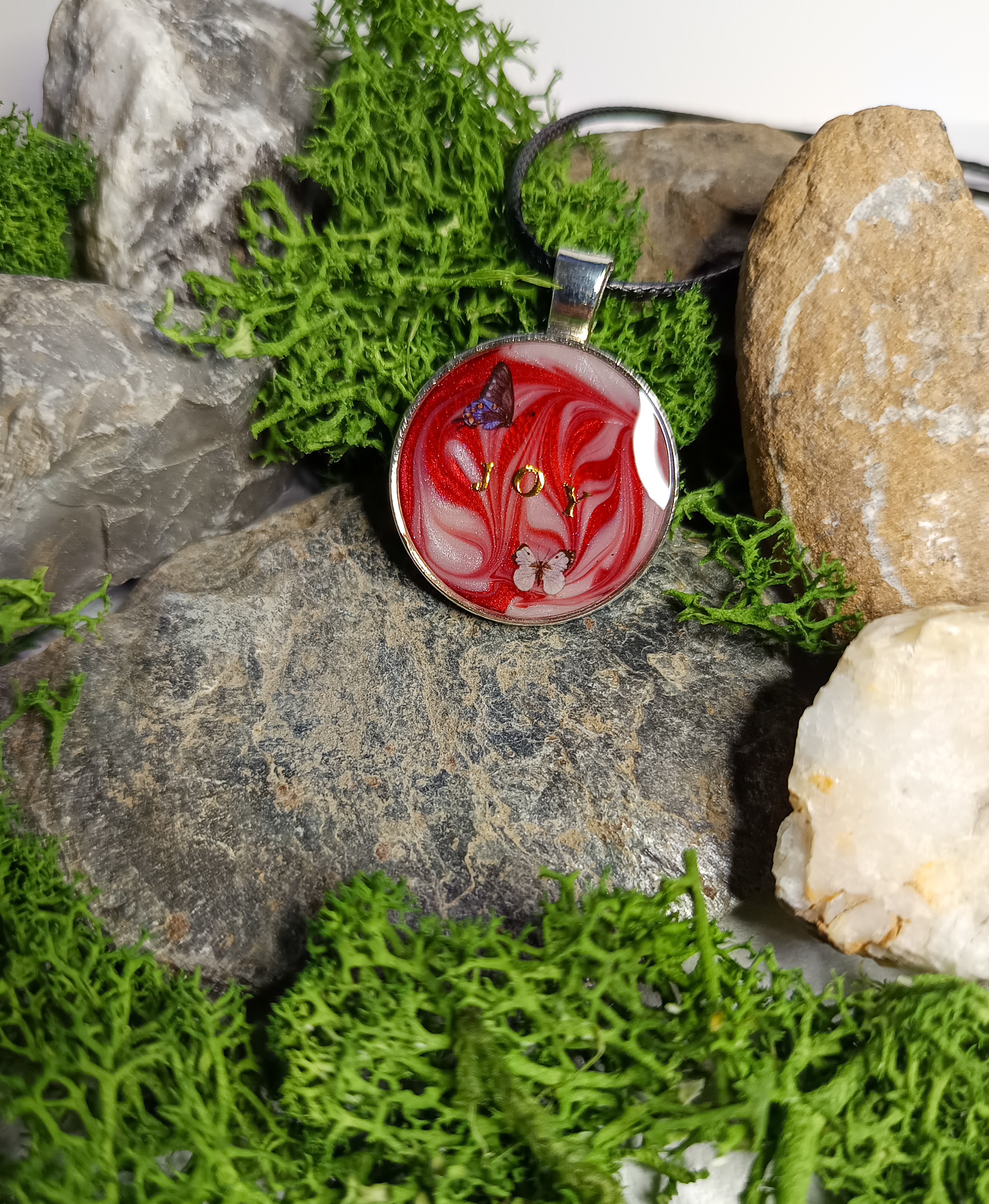 Pendentif en résine