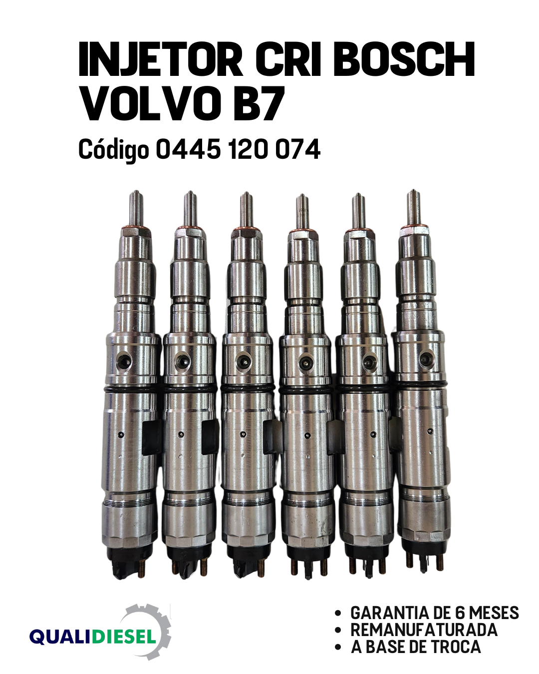 INJETOR CRI BOSCH VOLVO B7