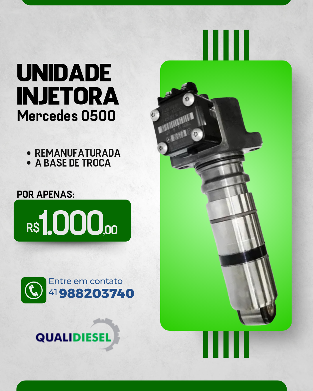 UNIDADE INJETORA MERCEDES O500