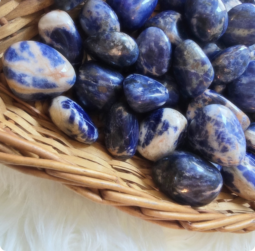 Sodalite Tumbles