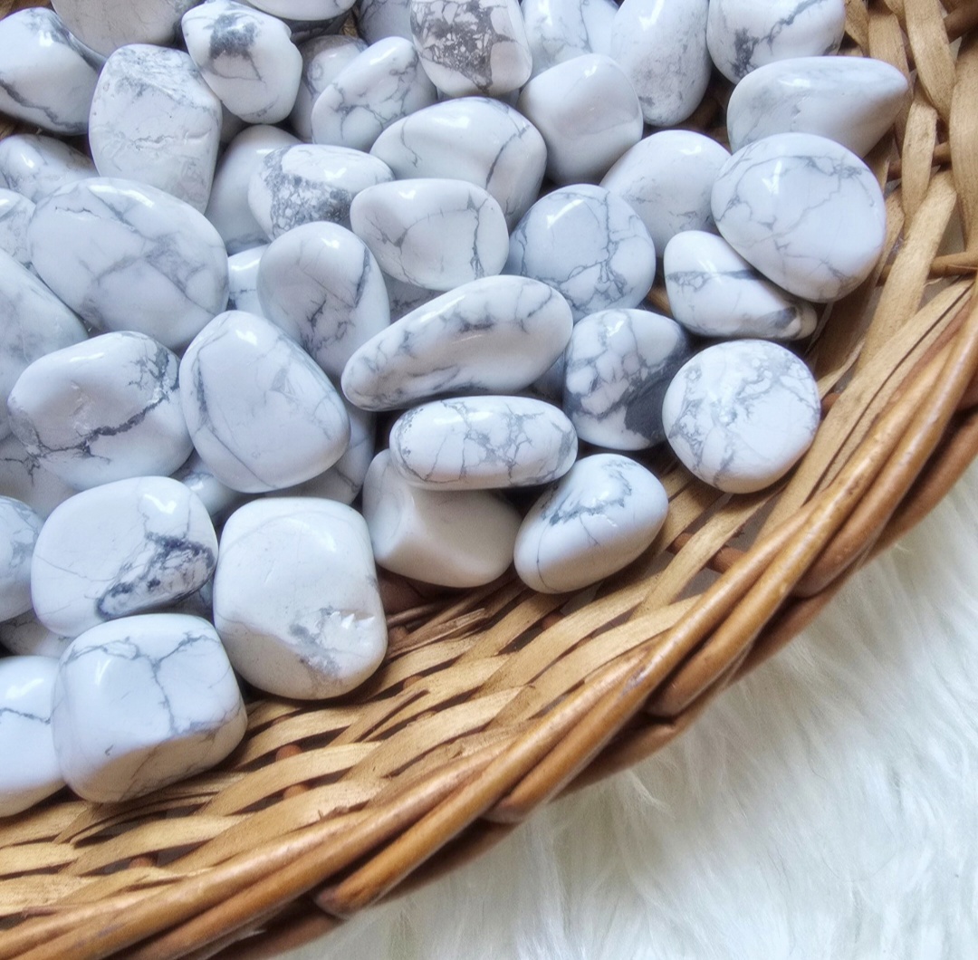 Howlite Stone Tumbles
