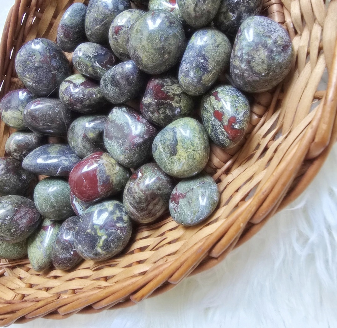  Dragon's Blood Jasper Tumbles
