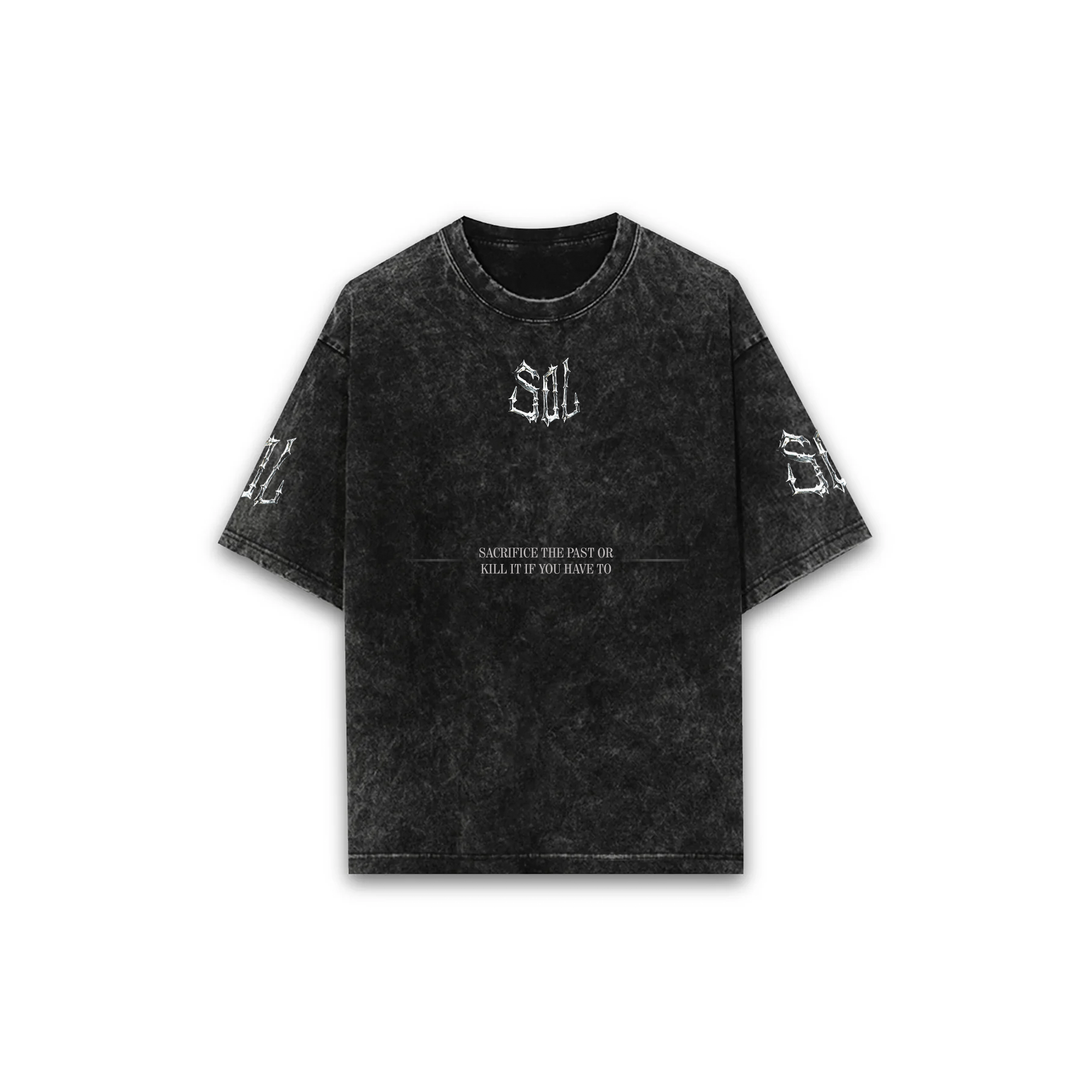 Ashes Acid Wash Oversized T-Shirt