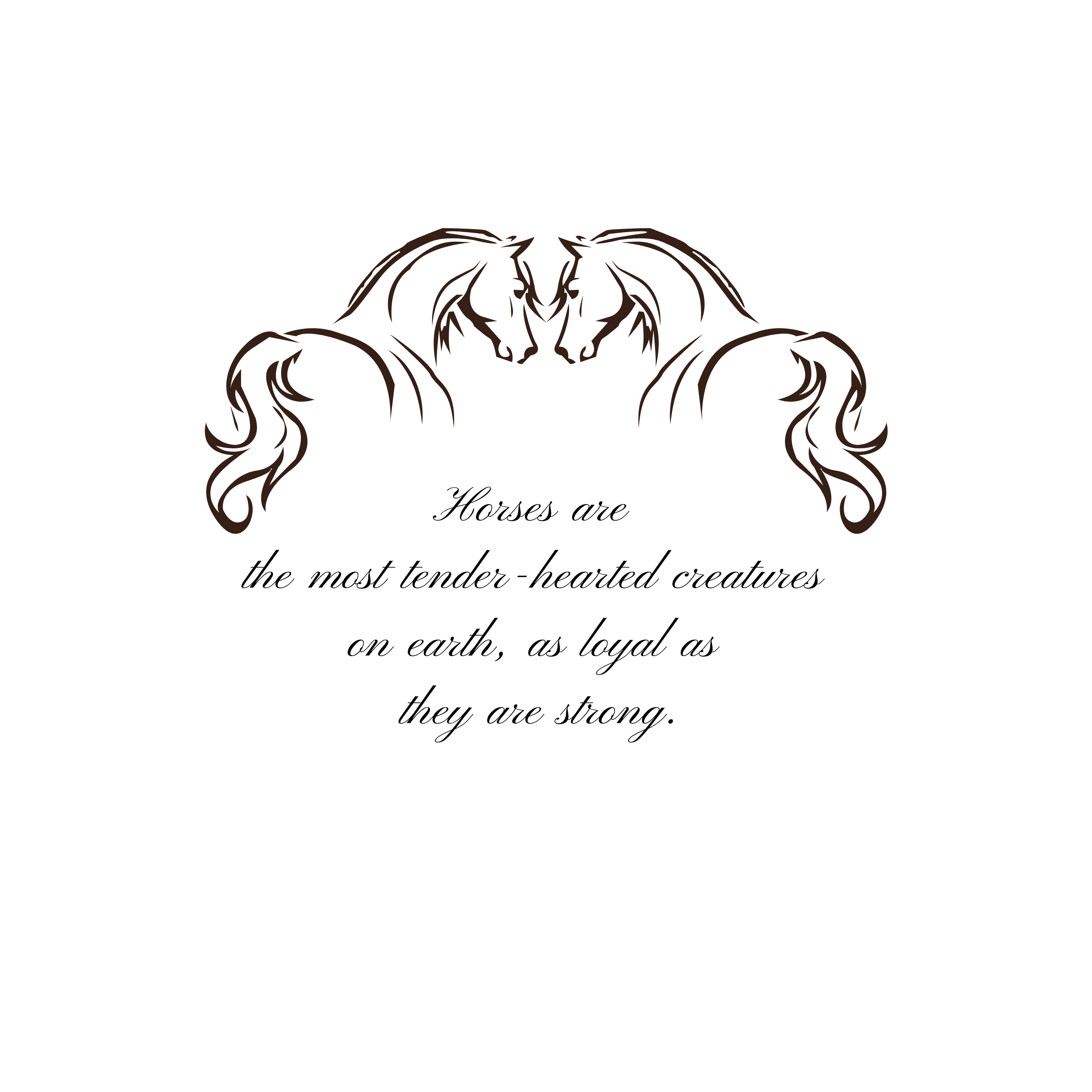 DOTTED Notebook "HORSE"