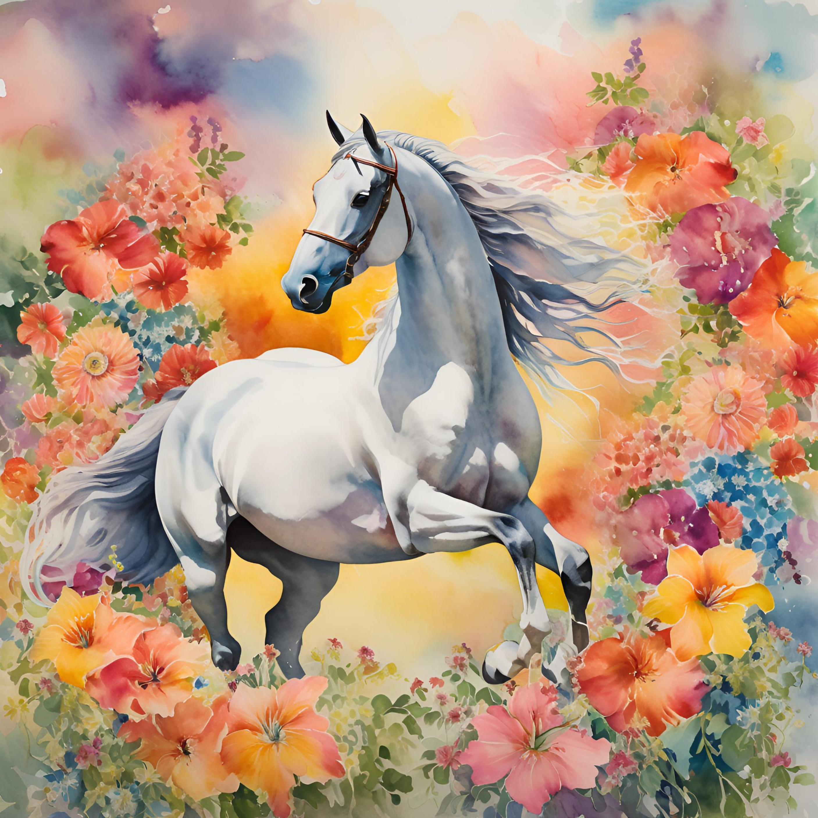 LINED Notebook "HORSE"