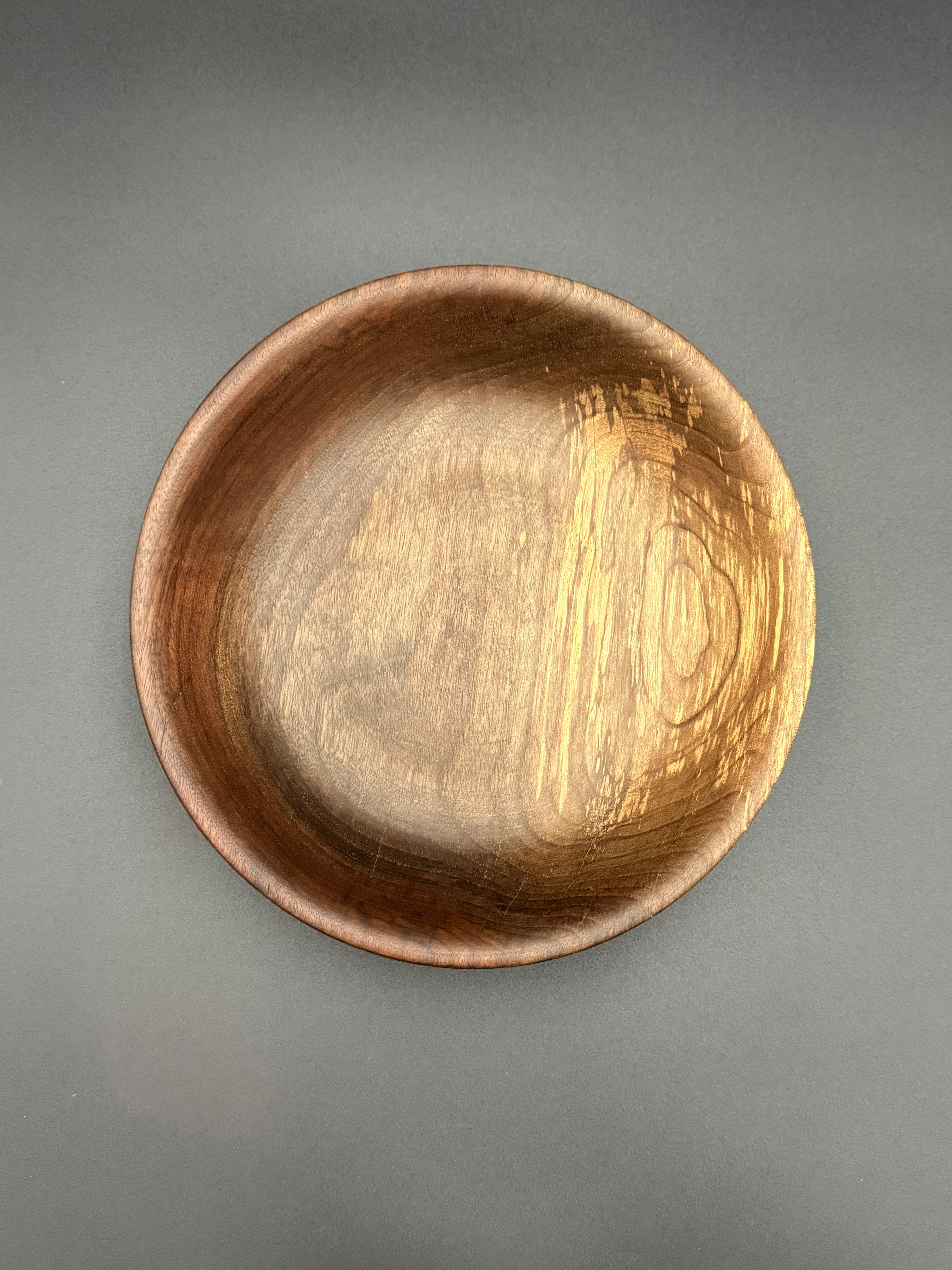 Accented Walnut Dish