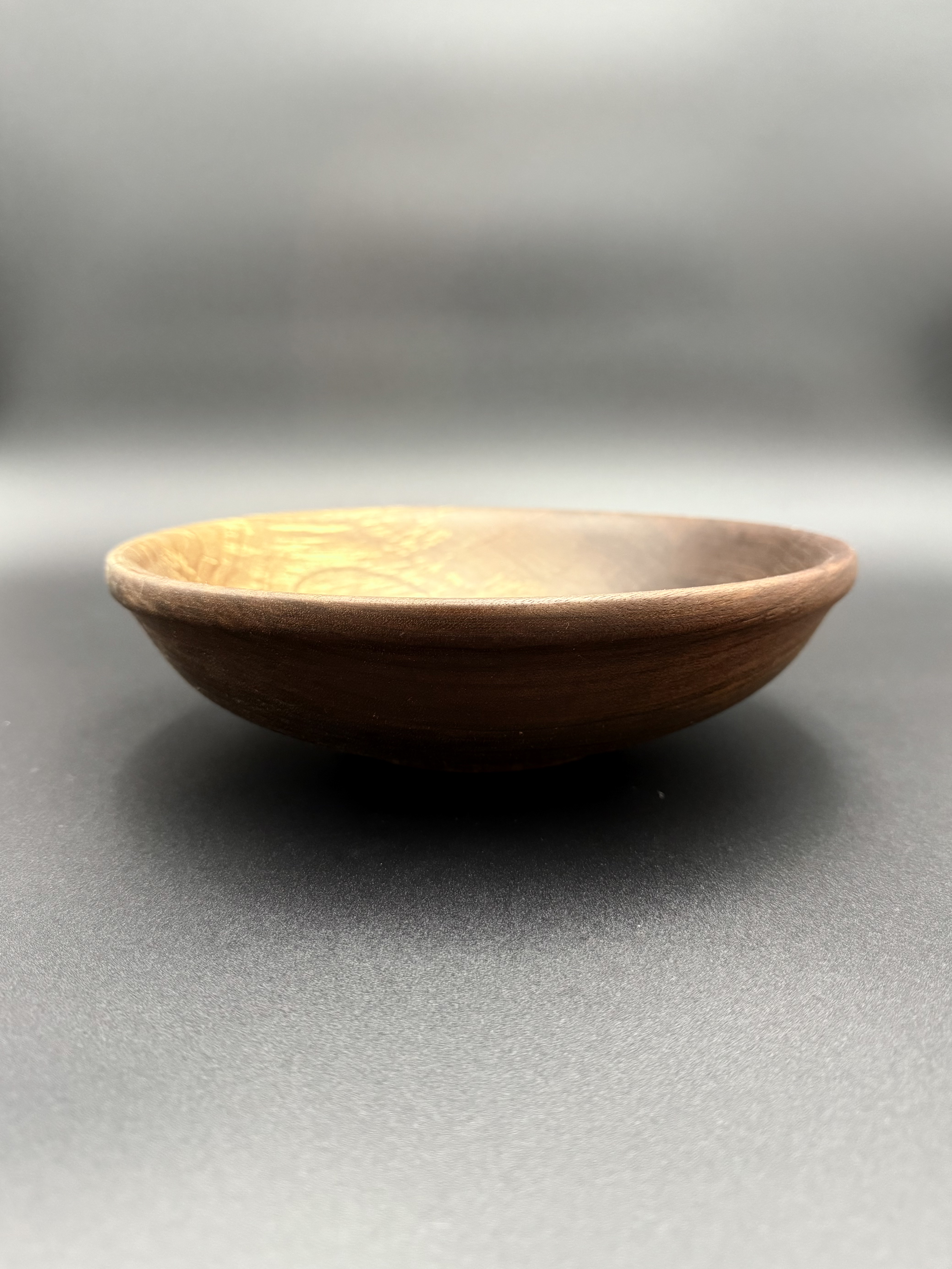 Accented Walnut Dish
