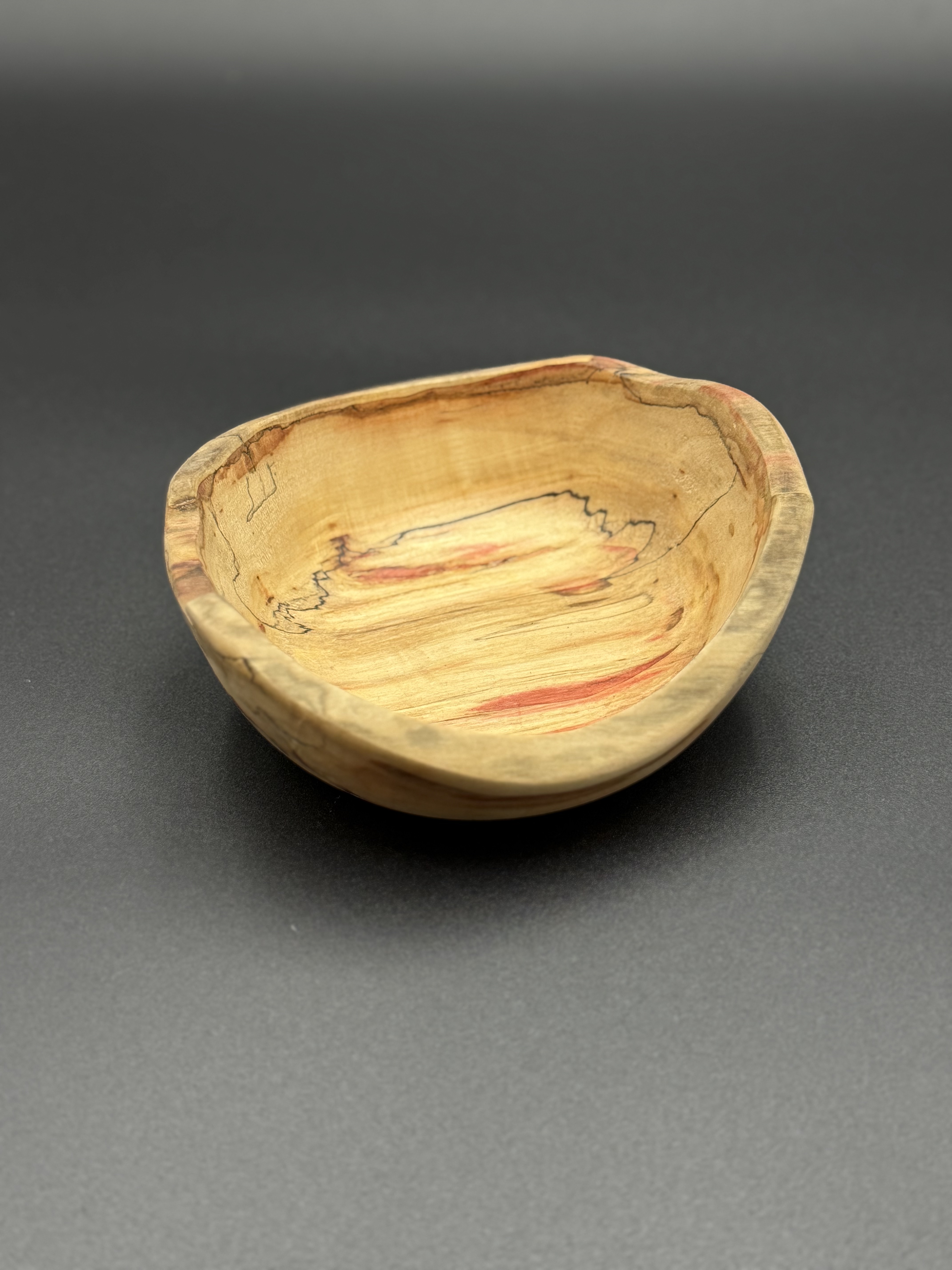 Small Rustic Boxed Elder Bowl