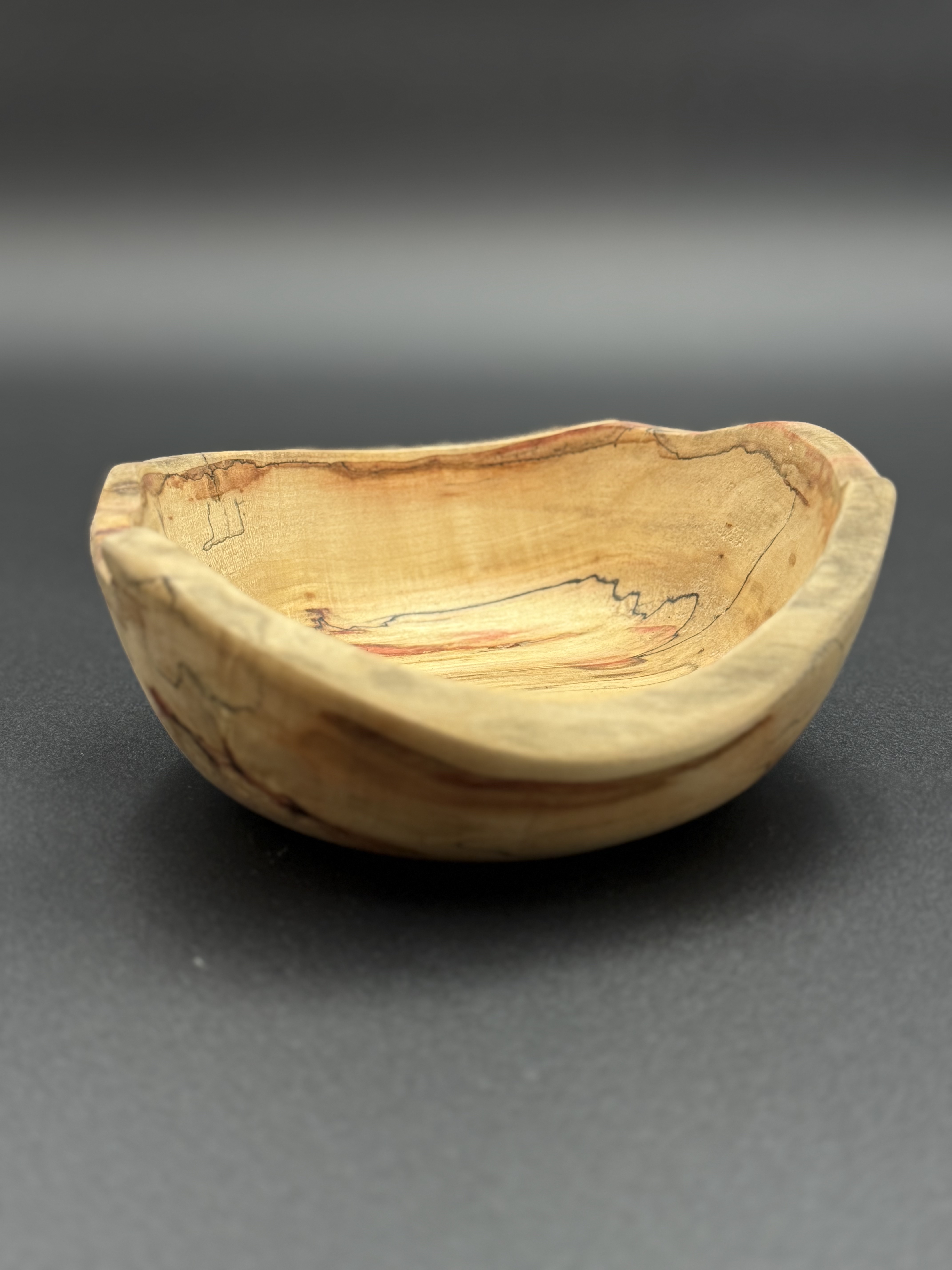 Small Rustic Boxed Elder Bowl