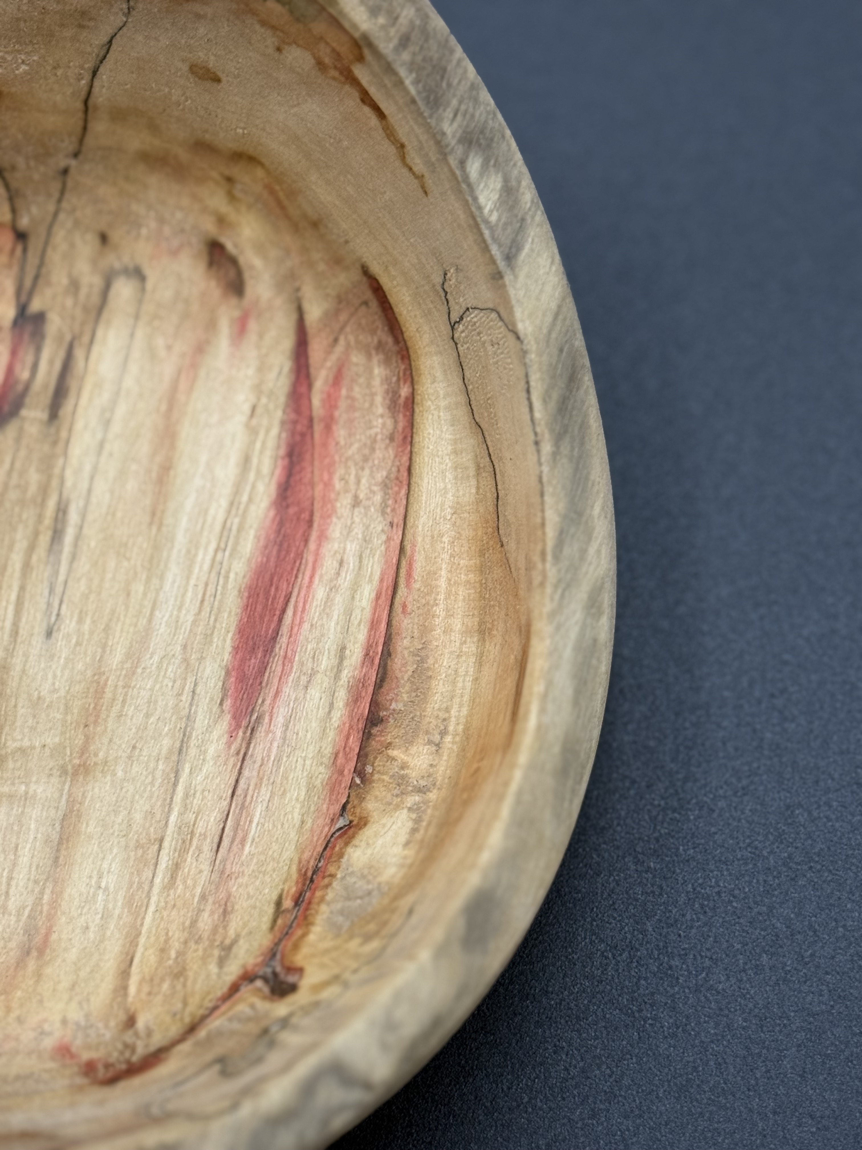 Small Rustic Boxed Elder Bowl