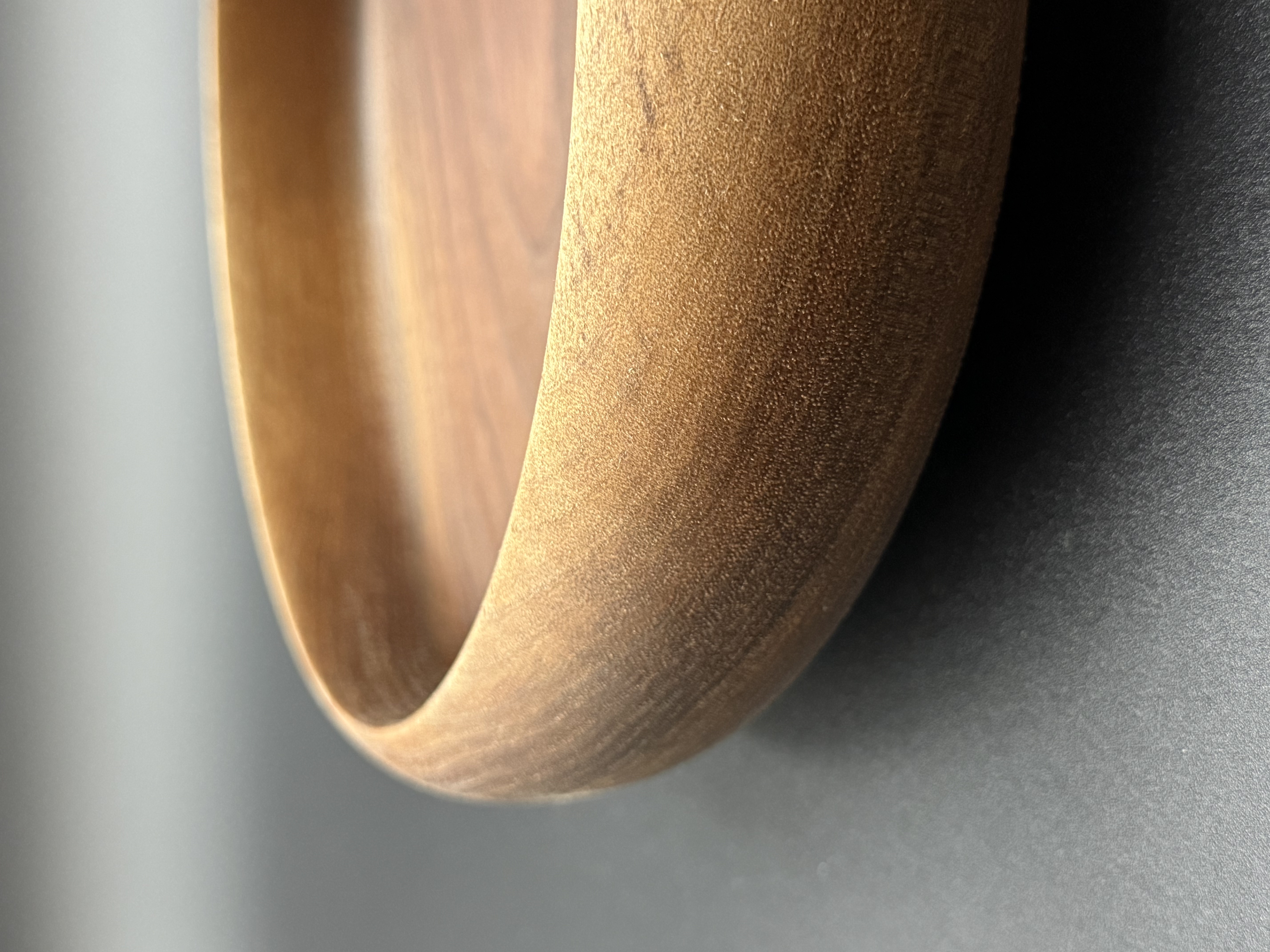 Walnut Bowl Round