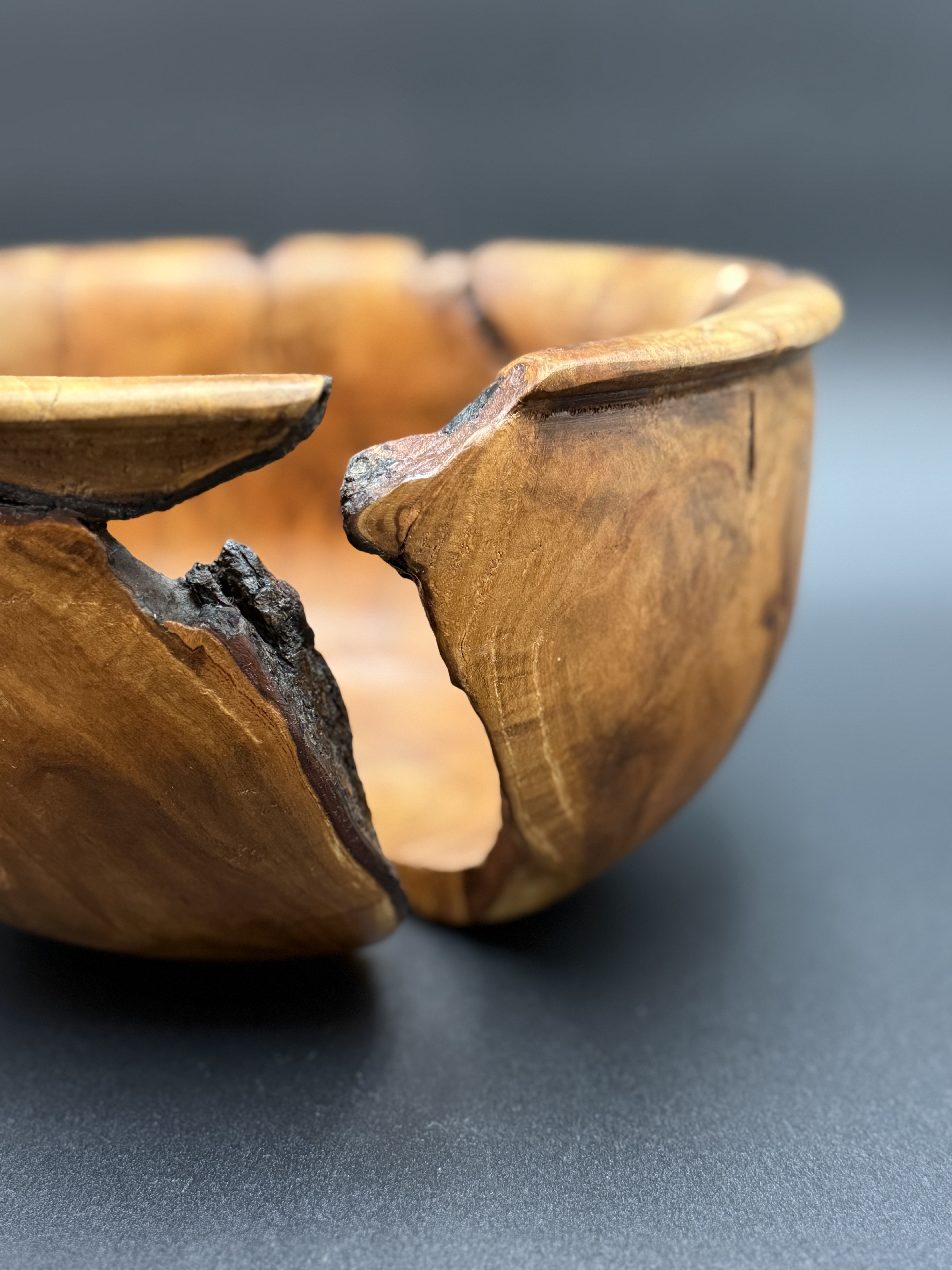Cherry Burl Bowl