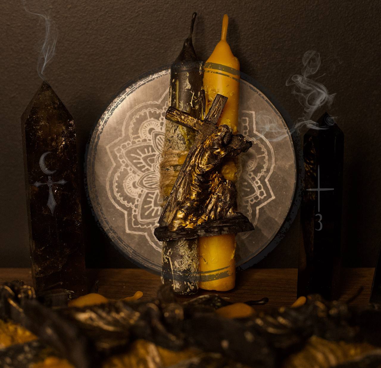 Trijų žvakių komplektas - Išsivadavimas