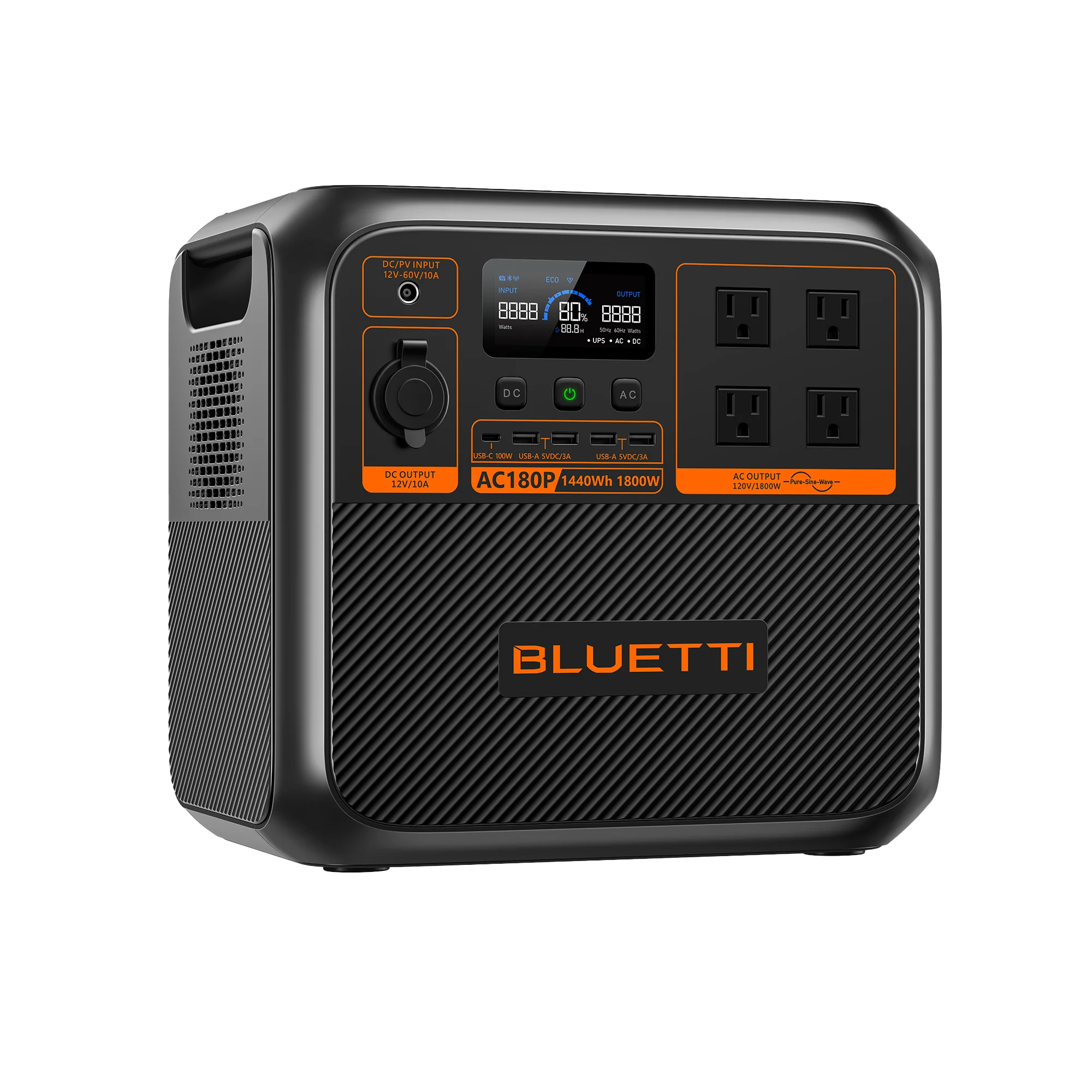 Estación de Energía Portátil BLUETTI AC180P 