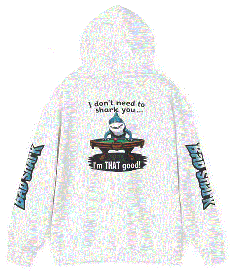 Shark Hoodie Sweatshirt - Pool Shark