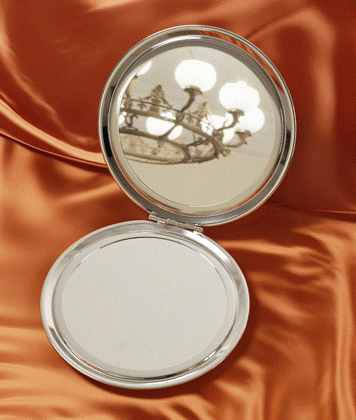 Compact Travel Mirror - Bad Shark Design