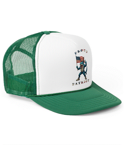 Trucker Cap - Proud Patriot Shark