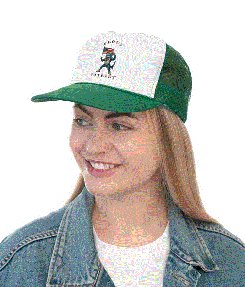 Trucker Cap - Proud Patriot Shark