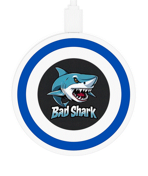 Wireless Charging Pad - Bad Shark