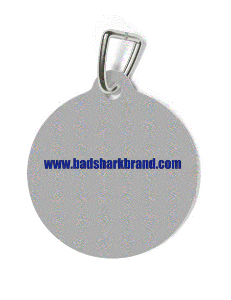 Pet Tag - Proud Patriot Shark Design