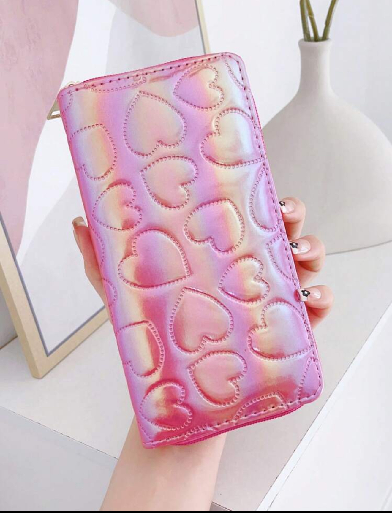 Pastel Heart Wallet