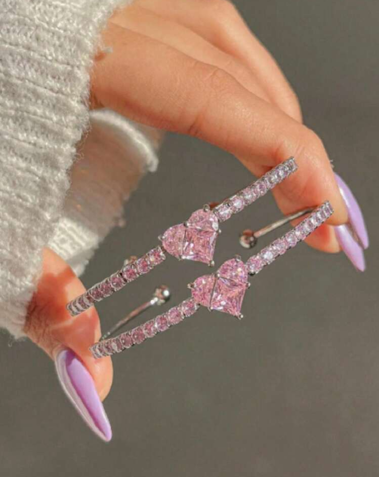 Pink Heart Bracelets