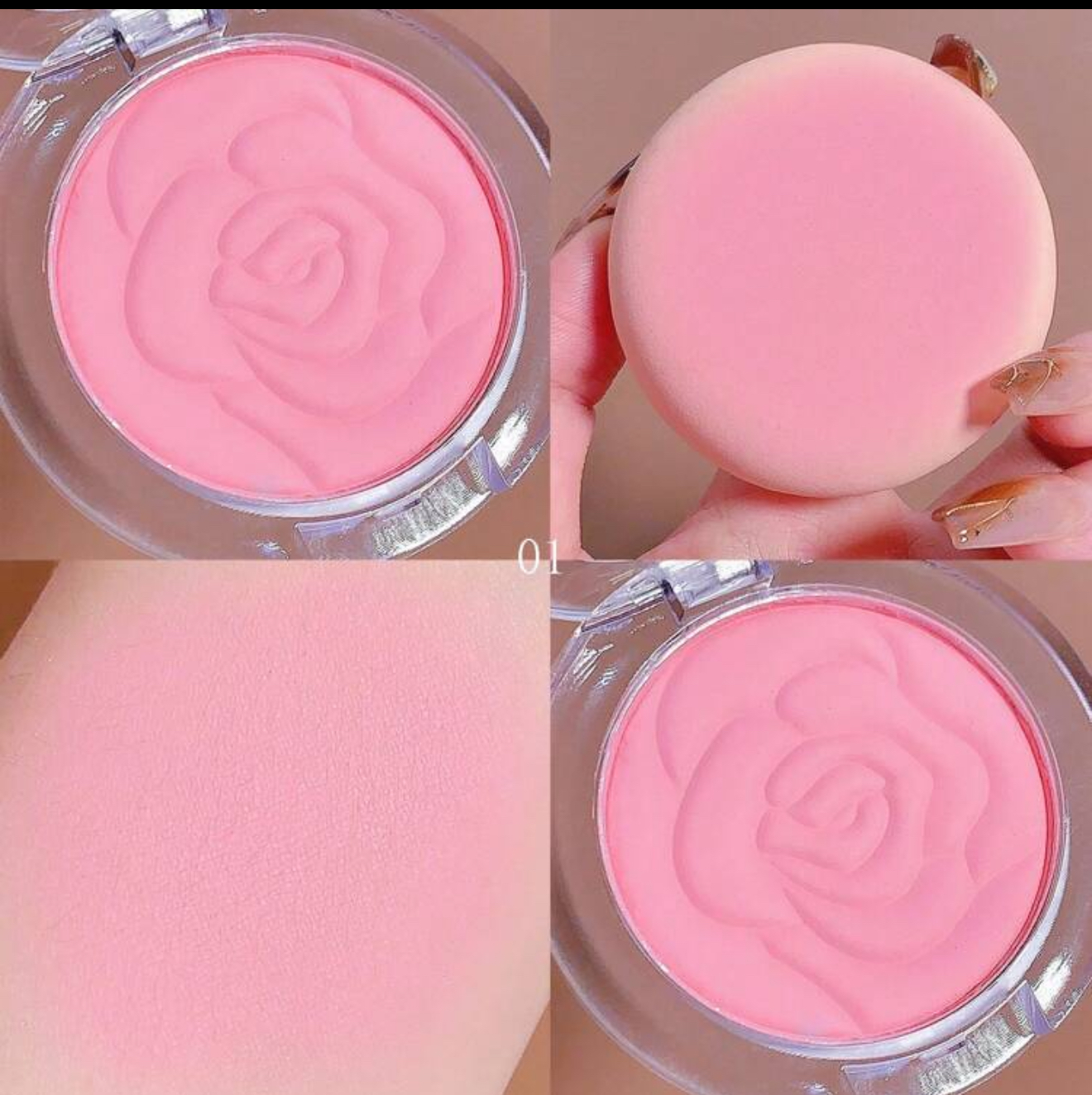 Rose Embossed Blush