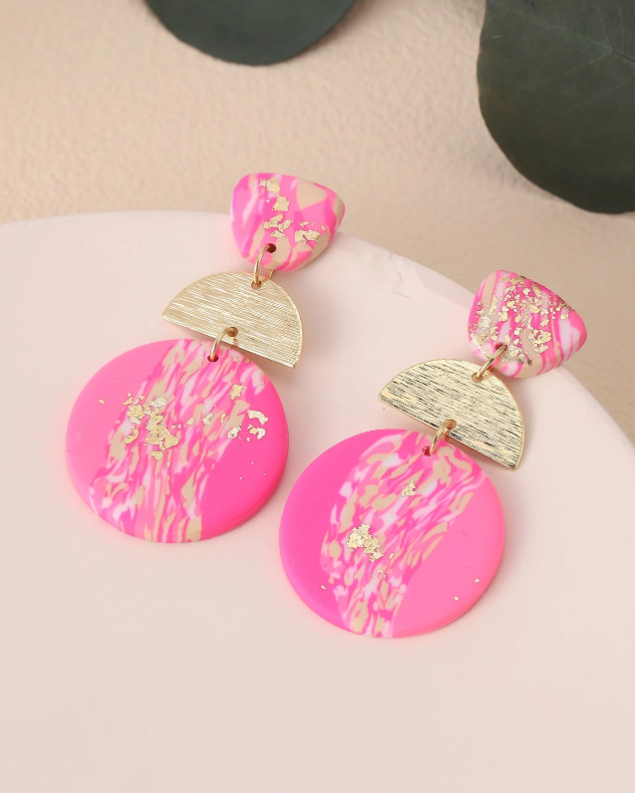 Pink Luxe Earrings