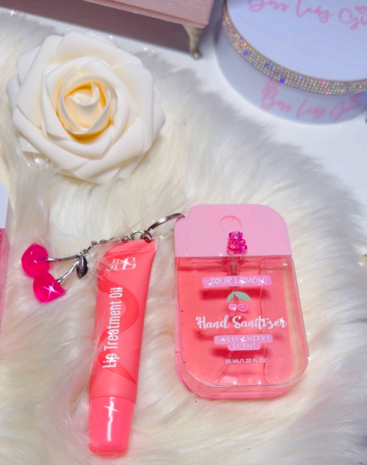 Boss Babe Hand Sanitizer & Lip Balm Set