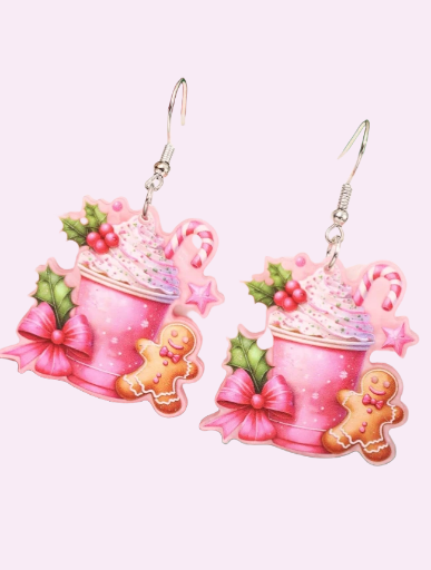 Gingerbread Glam Earrings