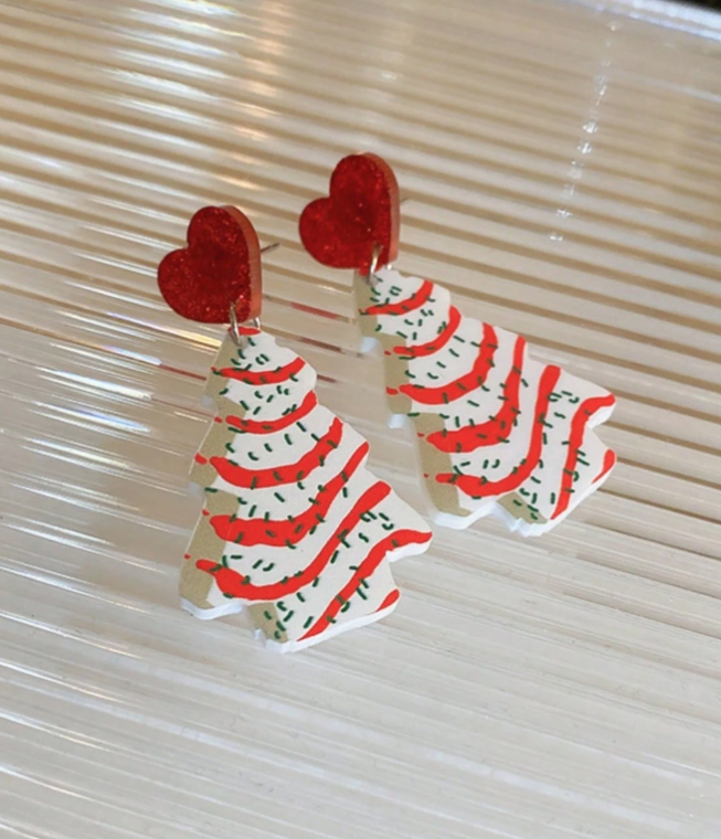 Christmas Tree Earrings