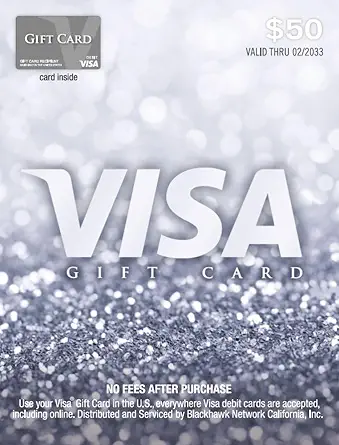 Visa $50 Gift Card