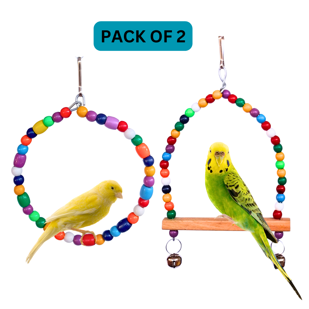 Kolachipets Pet Cage Toy for Small Birds