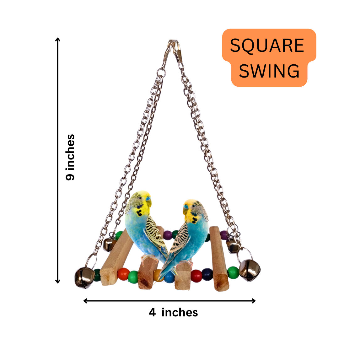 Kolachipets all in one bundle best pack of 8 cage toys for bird