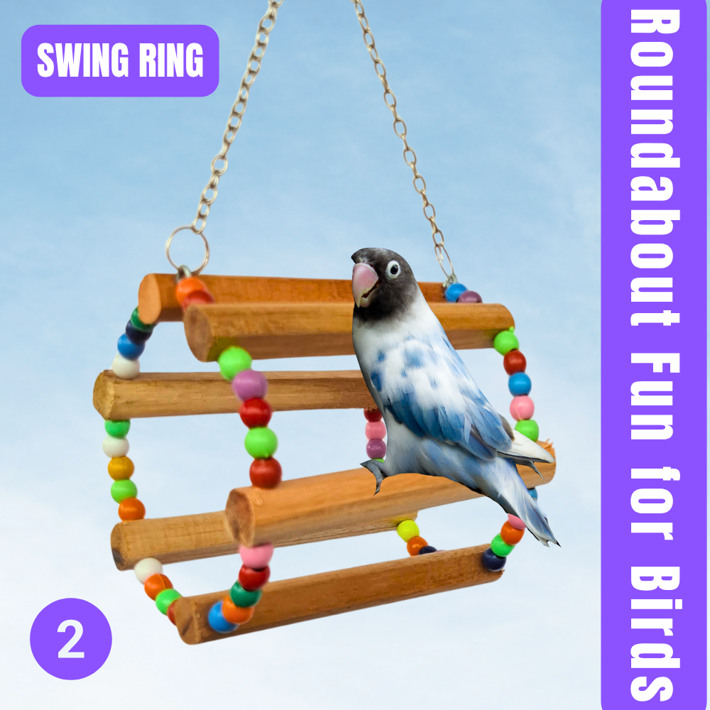 Kolachipets Bird Toys Full 8-Piece Combo