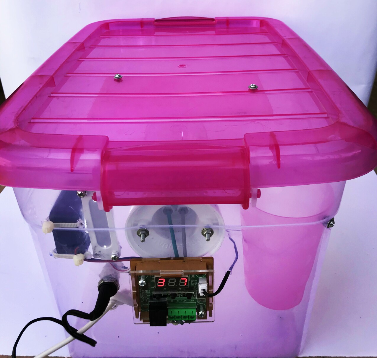 24 Egg Incubator | Semi-Automatic Chick Hatching Box | 220V | Manual Egg Turner | Works with UPS & Generator | Educational & Easy to Use