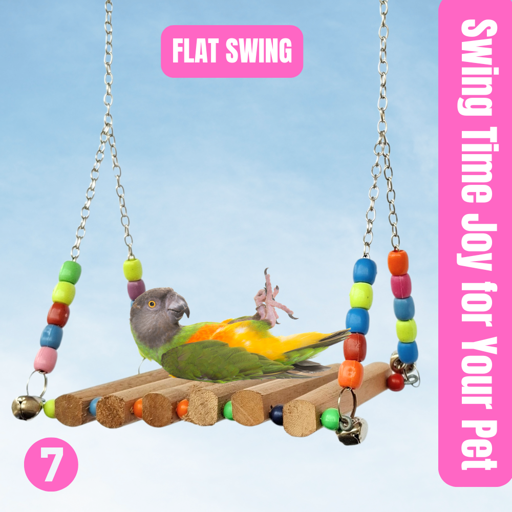 Kolachipets Bird Toys Full 8-Piece Combo