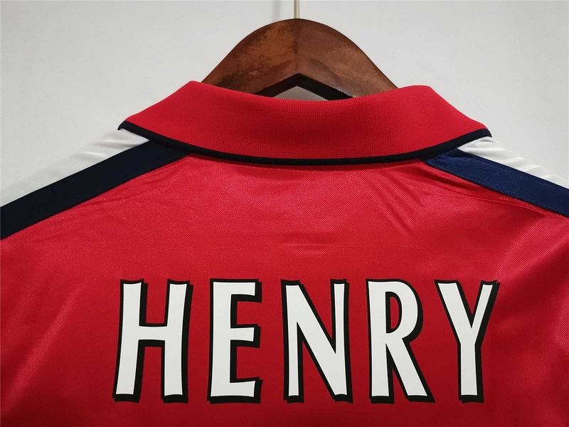 00-01 Arsenal Home MEN T-Shirt - Henry 14