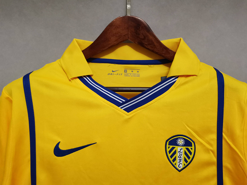 00-01 Leeds United Yellow Away MEN T-Shirt - Kewell 10