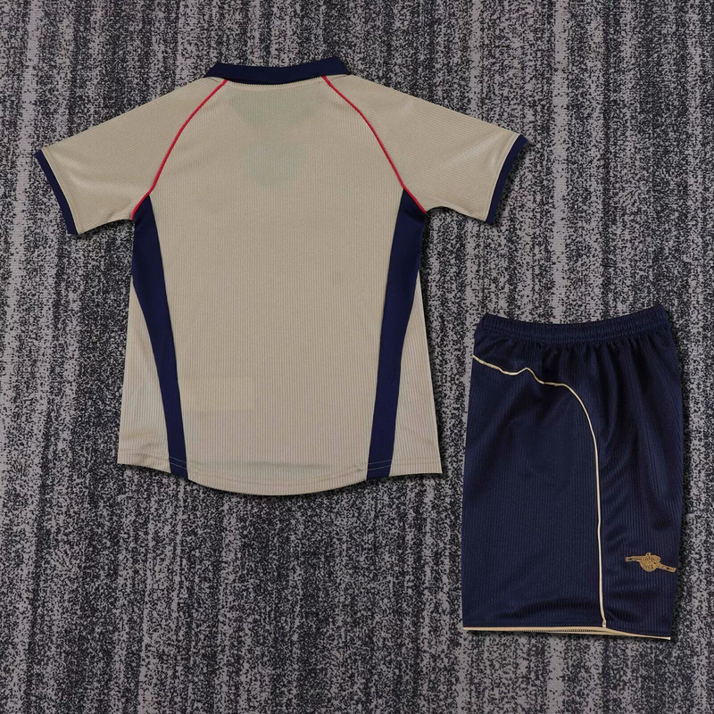 01-02 Arsenal Away Retro KIDS Football Kit
