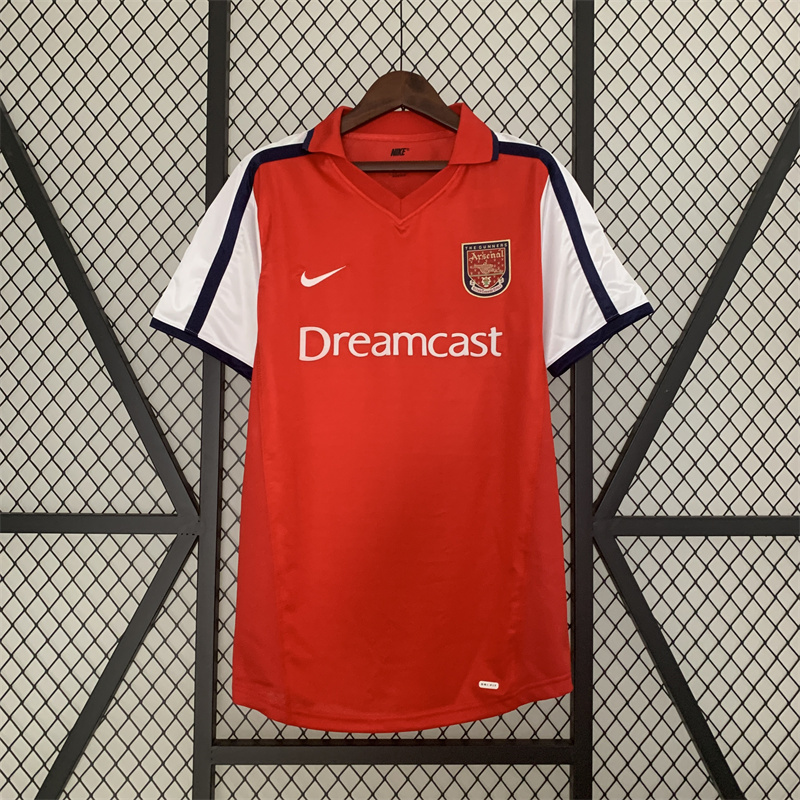 01-02 Arsenal Home Retro T-Shirt MEN