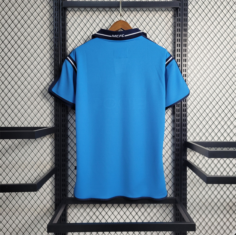 01-02 Man City Home MEN T-Shirt Fan Version