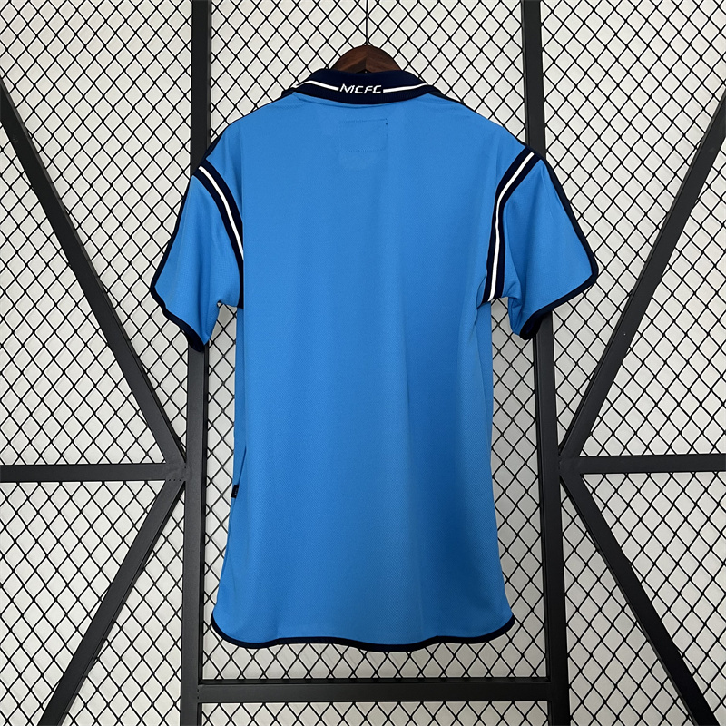 02-03 Man City Home Retro MEN T-Shirt